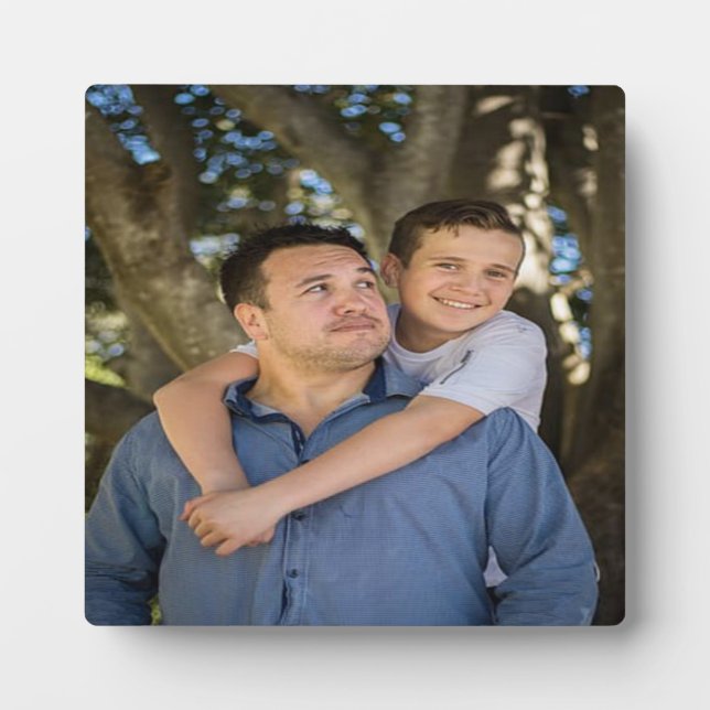 Personalized Tabletop Plaque with Easel (Front)