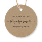 Personalized Tag for Handmade Items