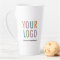 Personalized Tall Latte Mug Custom Logo 17 oz