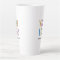 Personalized Tall Latte Mug Custom Logo 17 oz