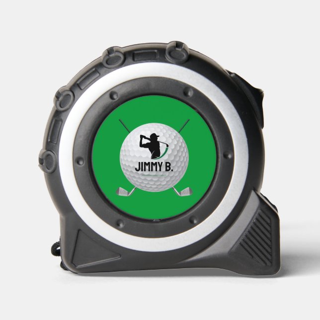 Personalized Tape Measure for Golfer 1 (Front)