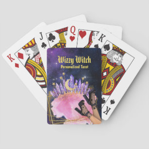 Personalized Tarot Cards using Plain Deck Crystals