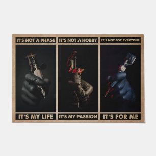 Personalized Tattoo Artist Doormat, Tatoo Maker  Doormat