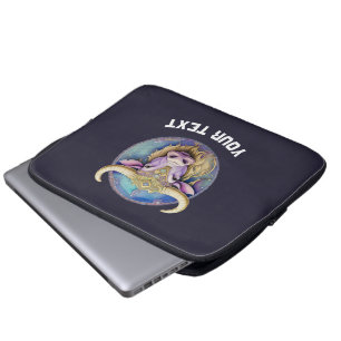 Personalized Taurus Zodiac  Laptop Sleeve