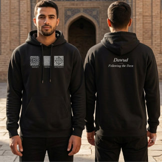 Personalized Tawhid Tawba Tawwakul Islamic Mens Hoodie