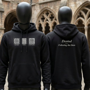 Personalized Tawhid Tawba Tawwakul Islamic Mens  Hoodie