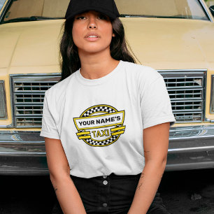 Personalized Taxi Logo T-Shirt