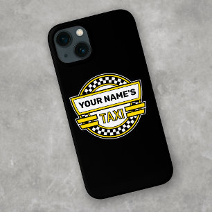 Personalized Taxi Sign iPhone 13 Case