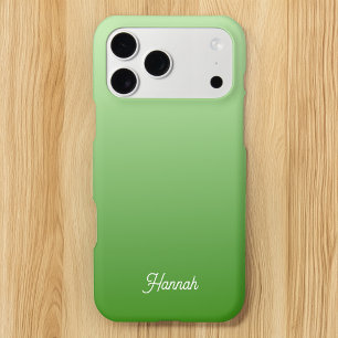 Personalized Tea Green Gradient