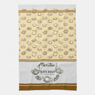 Personalized Tea Kitchen Towels
