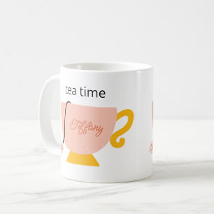 Personalized Tea Time Coffee Mug