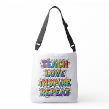 Personalized Teach Love Inspire Repeat Teacher