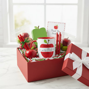 Personalized Teacher apple  Mug
