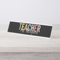 Personalized Teacher Appreciation Back to School