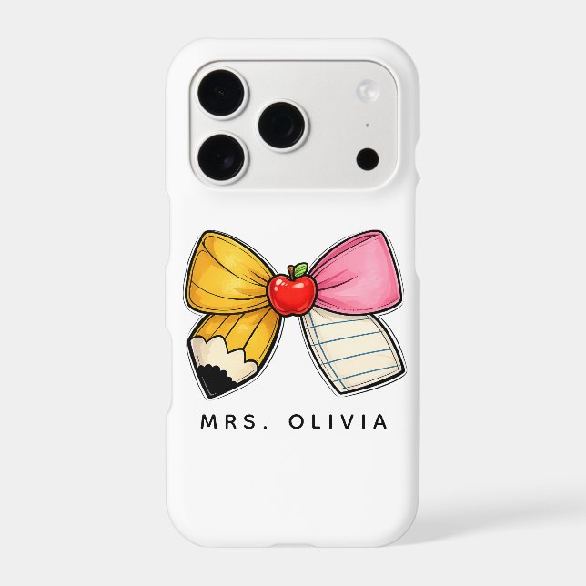 Personalized Teacher Appreciation | Custom Teacher (Back)