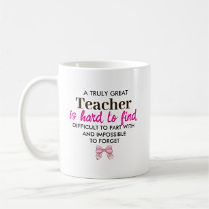 Personalized Teacher Appreciation Gift Coffee Mug