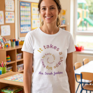 Personalized Teacher Appreciation Gift T-Shirt