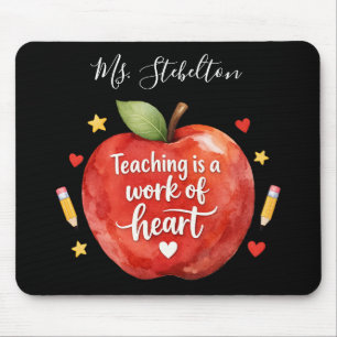 Personalized Teacher Appreciation Mouse Pad