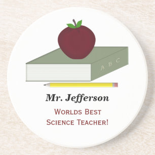 Personalized Teacher Coasters