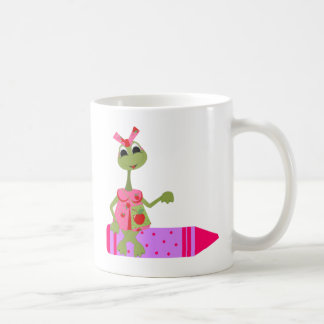 Personalized Teacher Coffee Mug-Crayons Coffee Mug