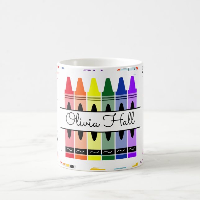 Personalized Teacher  Custom Teacher Appreciation Coffee Mug (Center)