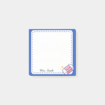 Personalized Teacher Cute Kawaii Eraser Sticky