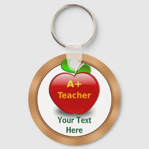 Personalized Teacher Keychains No Minimum or BULK