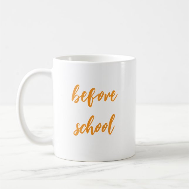 Personalized Teacher Mug Back to School Gift (Left)