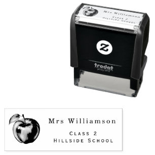 Personalized Teacher Name Self-inking Stamp