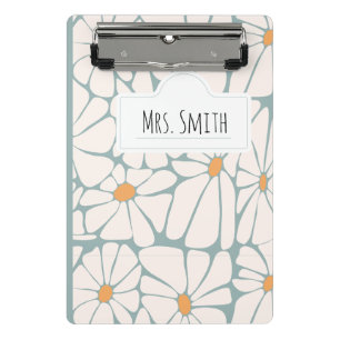 Personalized Teacher Notebook – Custom Name Teache Mini Clipboard