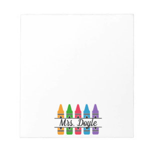 Personalized Teacher Notepad
