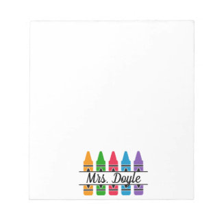 Personalized Teacher Notepad