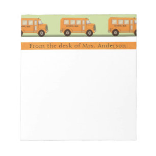 personalized teacher notepad