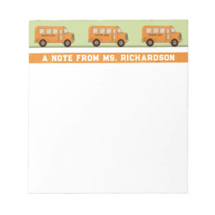 Personalized Teacher Notepad