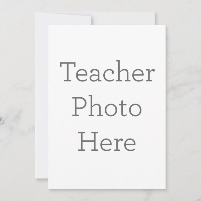 Flat Invitation, Size: 12.7 cm x 17.8 cm, Paper: Signature Matte, Envelopes: White (Front)