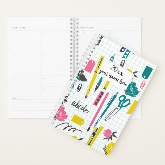 Personalized Teacher Planner (Display)
