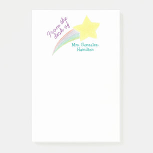 Personalized Teacher Post-It Notes