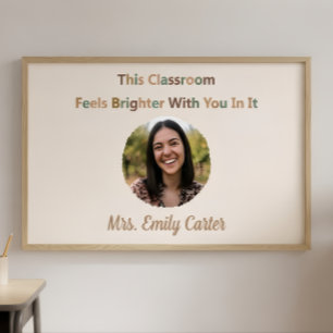 Personalized Teacher Poster This Classroom