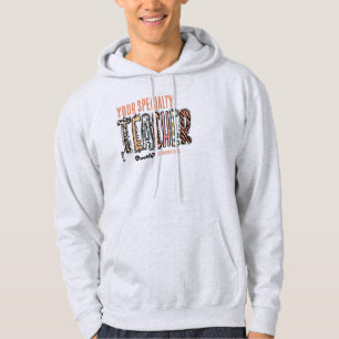 Personalized Teacher Specialty Graduation Year Hoodie