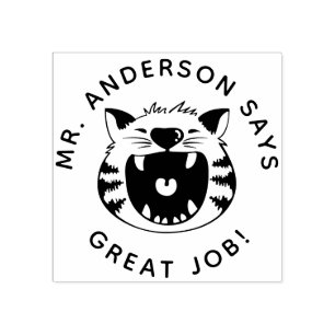 Personalized Teacher Stamp Back to School Gift