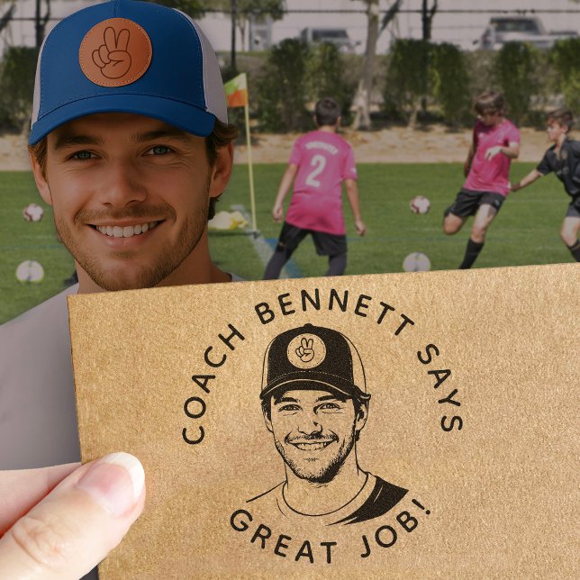 Personalized Teacher Stamp With Custom Photo Stamp (Creator Uploaded)