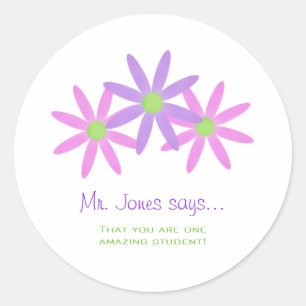 Personalized Teacher Stickers