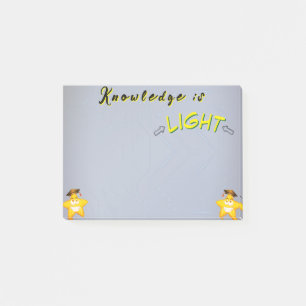 Personalized Teacher Student Notebook, Post-it Not Notes