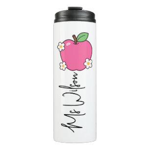 Personalized Teacher Tumbler, Custom Name Tumbler