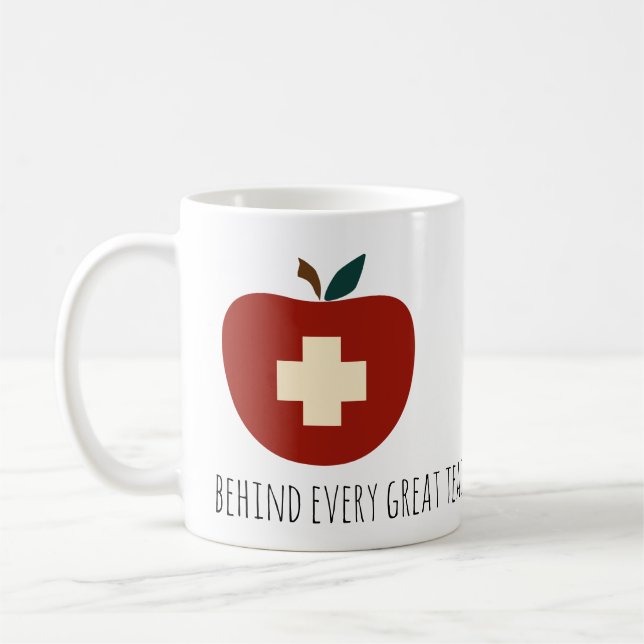 Personalized Teacher's Aide / Assistant Mug (Left)