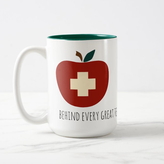 Personalized Teacher's Aide / Assistant Mug (Left)