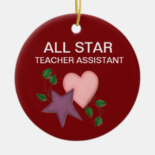 Personalized Teacher's Assistant Ornament