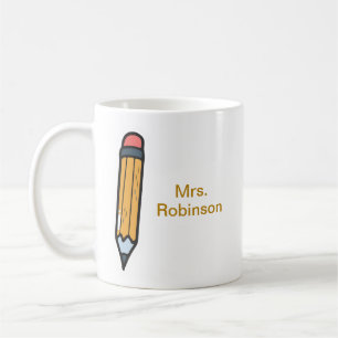 Personalized Teachers Gift  Coffee Mug