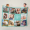 Personalized Teal 11 Photo Collage