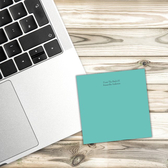 Personalized Teal Green Notes (Creator Uploaded)